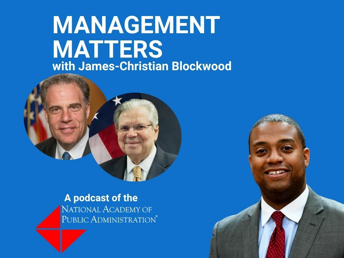 PODCAST: Waste, Fraud, Abuse and Efficiency -U.S. Comptroller General Gene Dodaro and Inspector General of the U.S. Department of Justice Michael Horowitz