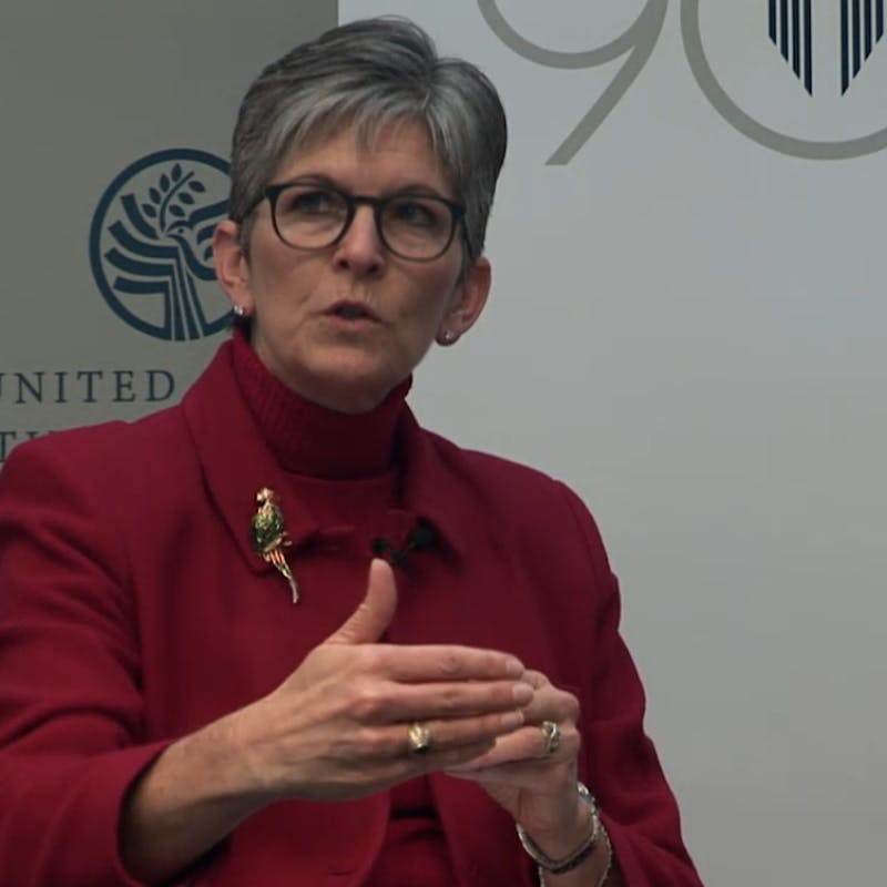 Academy President/CEO Teresa Gerton moderates Volcker At 90 Panel