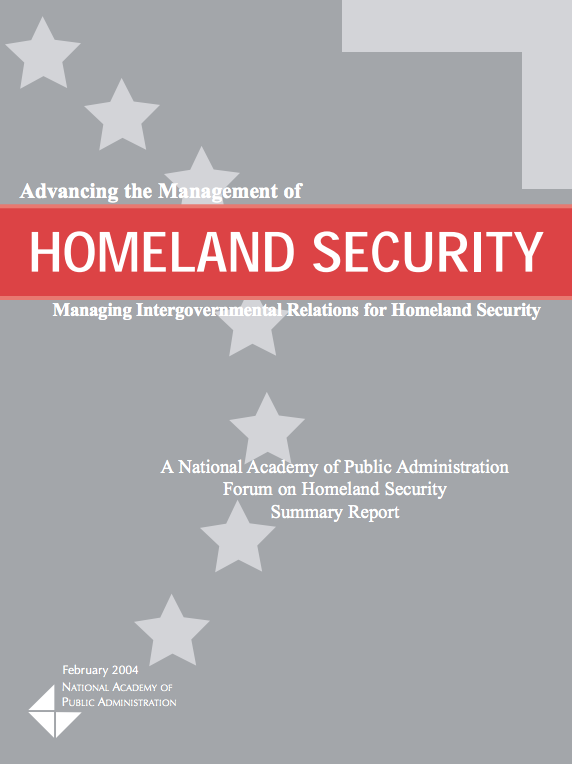 04 Advancing Management Homeland Security