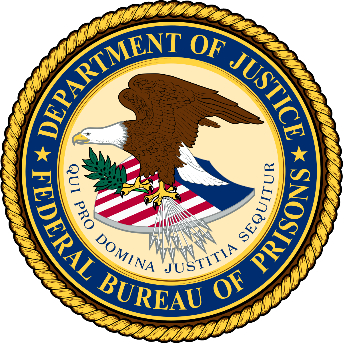 Seal of the Federal Bureau of Prisons svg