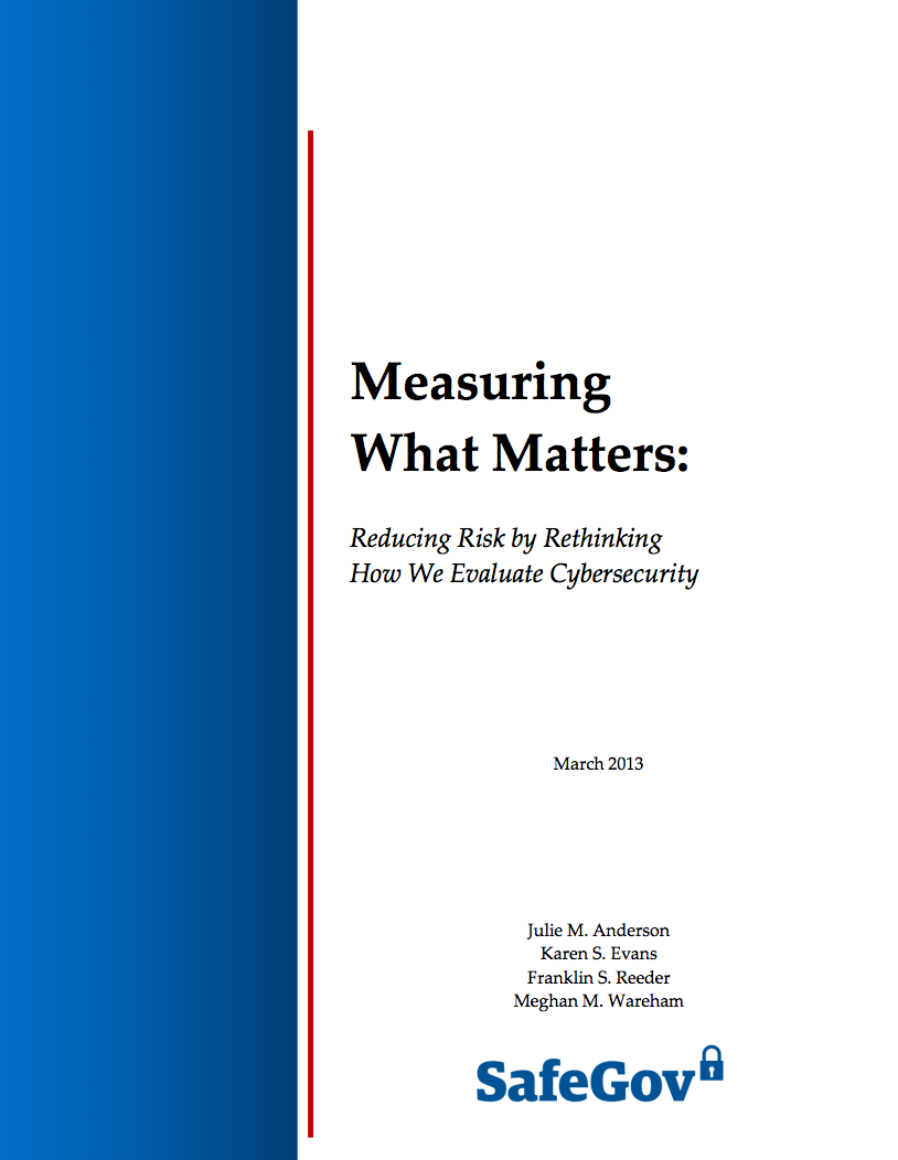 Measuring What Matters