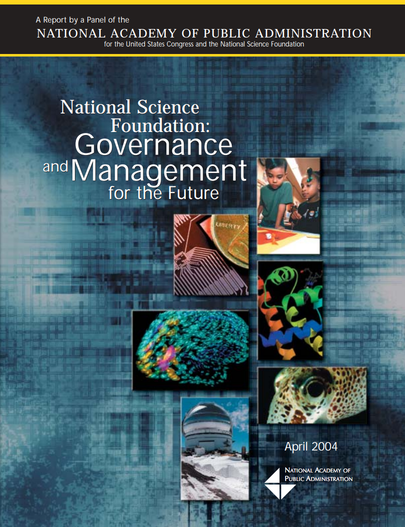 04 07 NSF Governanceand Managementforthe Future