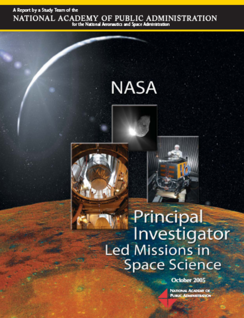 05 Principal Investigator Led Missions Space Science
