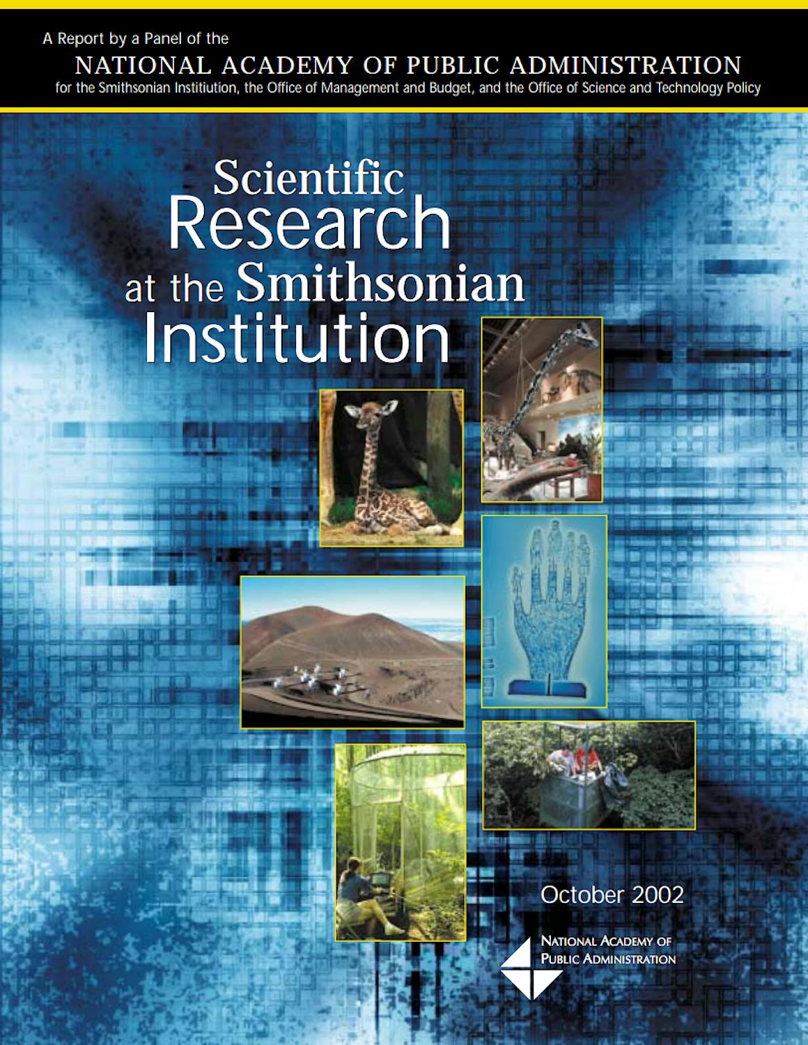Scientific Researchatthe Smithsonian Institution