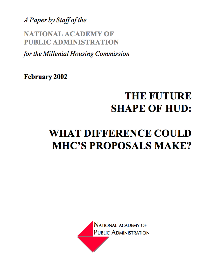 What Difference Could MH Cs Proposals Make