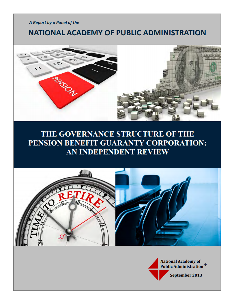 The Governance Structure Of The Pension Benefit Guaranty Corporation ...