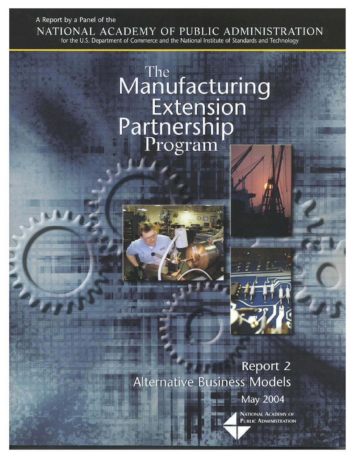 04 09 The Manufacturing Extension Partnership Program