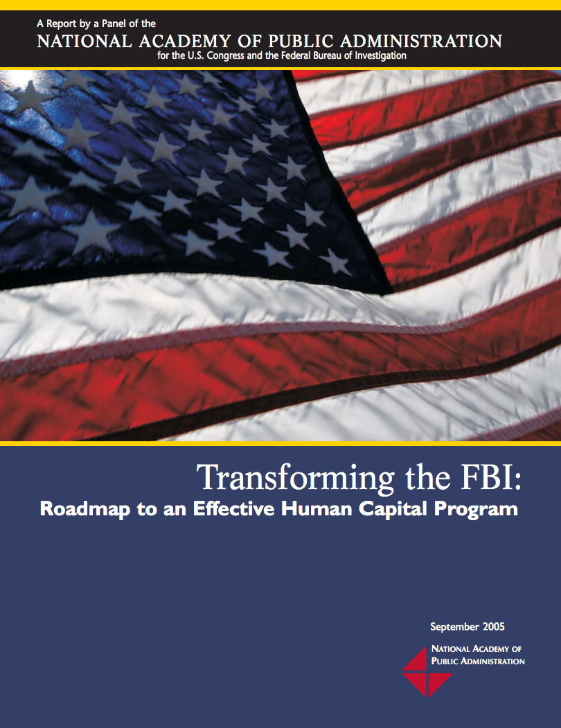 05 Transformingthe FBI Roadmap Human Capital