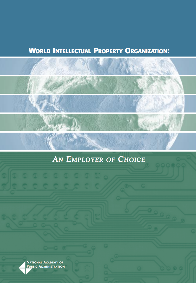 World Intellectual Property Organization An Employer Choice